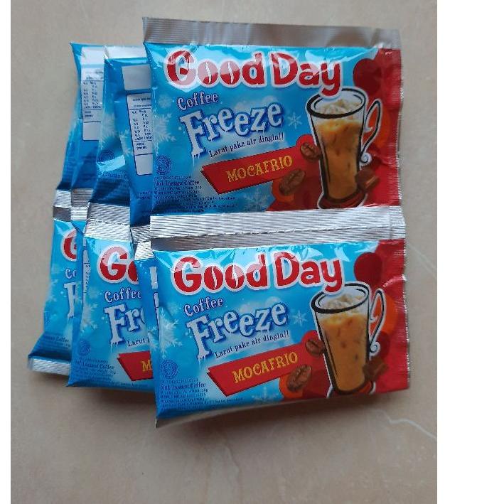 

⚡iap KirimCoffee GoodDay Freeze Mocafrio 30g 10 Sachet