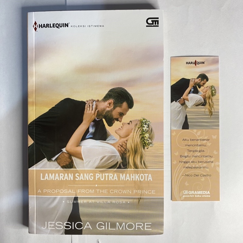 Buku Novel Harlequin Bekas - A Proposal From the Crown Prince (Lamaran Sang Putra Mahkota) - Jessica