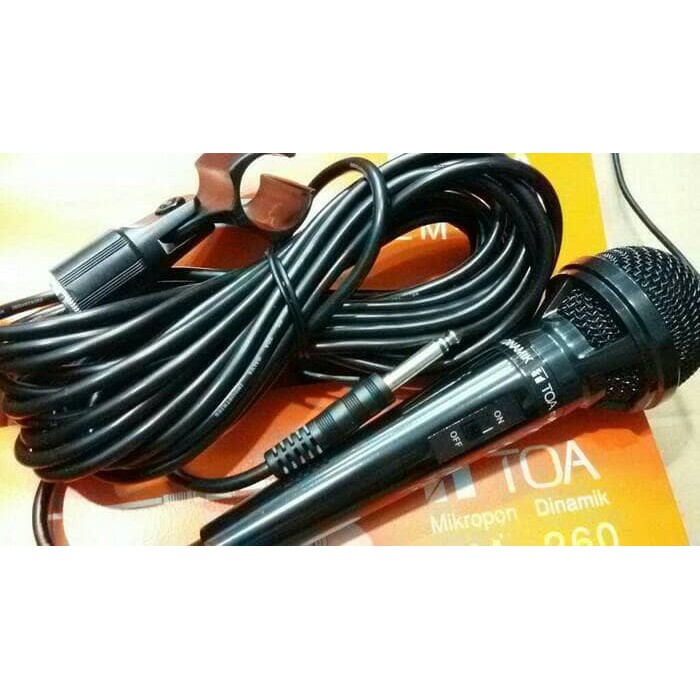 MIC TOA ZM 260 MIK TOA ZM 260 MICROPHONE TOA ZM 260 ORIGINAL ASLI