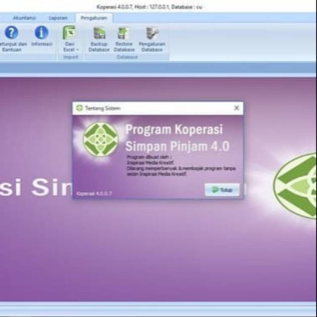 Promo Software program aplikasi koperasi 4.0 full keygen