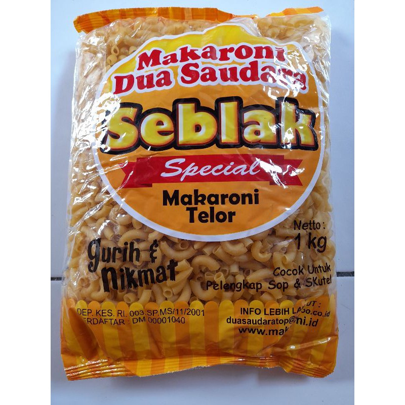 

MAKARONI SEBLAK (SOUP) DUA SAUDARA