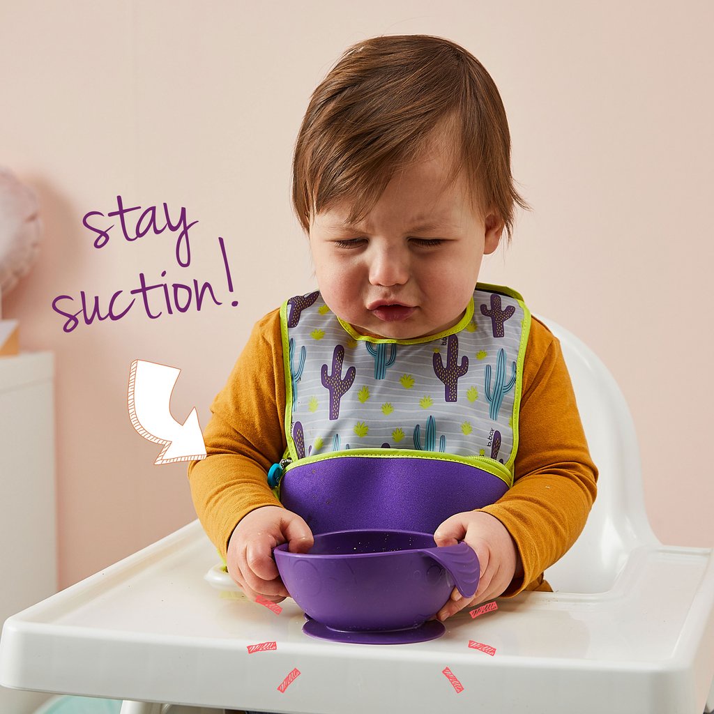 BBOX Silicone First Feeding Set Bowl and Spoon - B.Box Mangkok dan Sendok Silikon