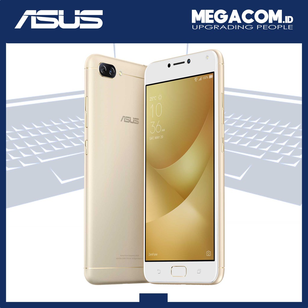 Asus Zenfone 4 Max Pro Zc554kl 4g006id Gold Shopee Indonesia