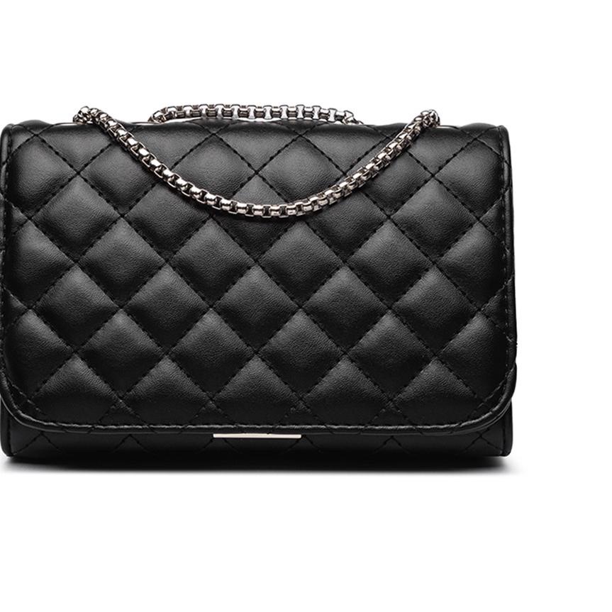 ⚡uper Kejutan [HONYAN] Tas Import Wanita Selempang Sling bag Tali Rantai Quilted  Korea Mini - Hana 