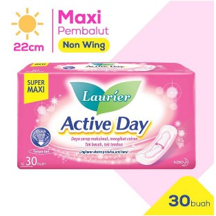 Laurier Super Maxi Active Day 30S / Pembalut isi 30 pcs