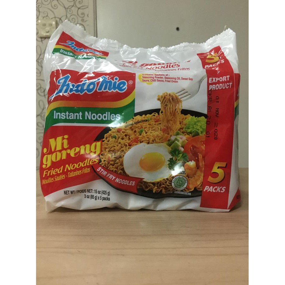 

Terlaris# Indomie Goreng Special (Canada Version) 5 In 1 Packs