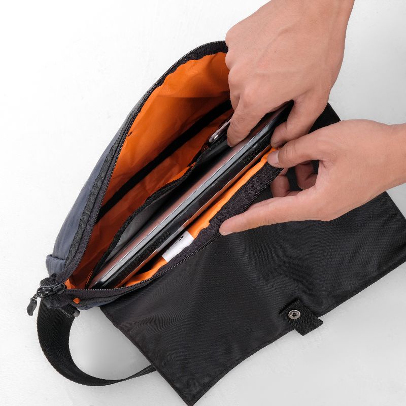 EXPEDITE.CO// Gekko Tas Salempang Sling Bag Tas Laptop Tas Kuliah Tas Kerja waterproof