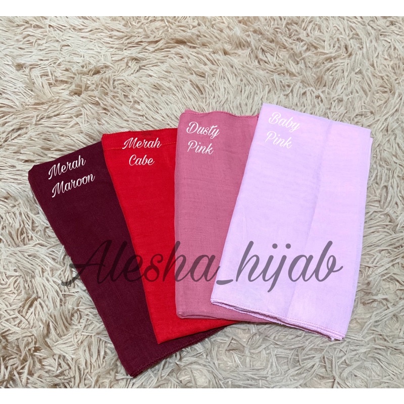 Segi Empat Paris | Jilbab Paris | Hijab Paris | Kerudung Paris Polos Premium-3