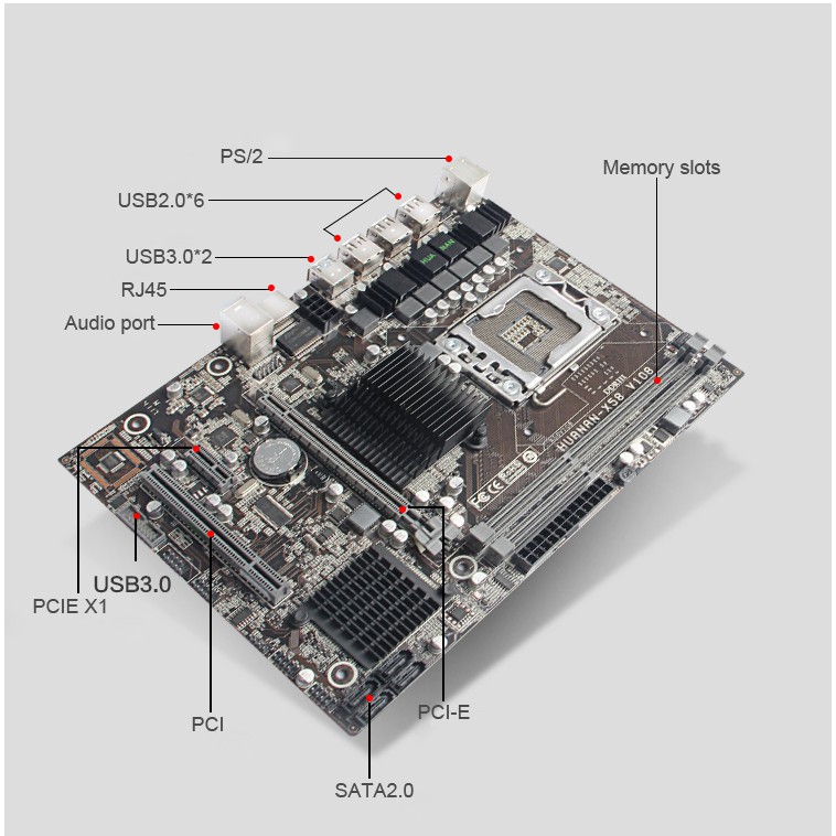 Gratis Ongkir2019 X58 LGA 1366 motherboard support REG ECC server memory and xeon processor Elegan