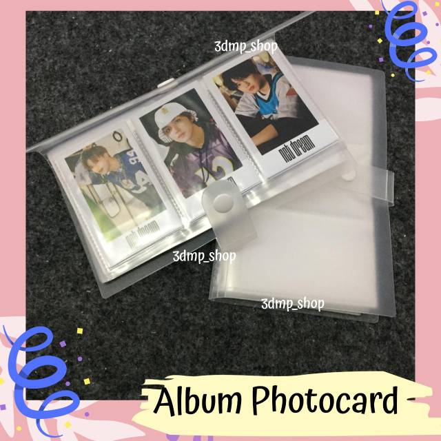 [240 slot] Album Tempat Photocard Lomocard Polaroid