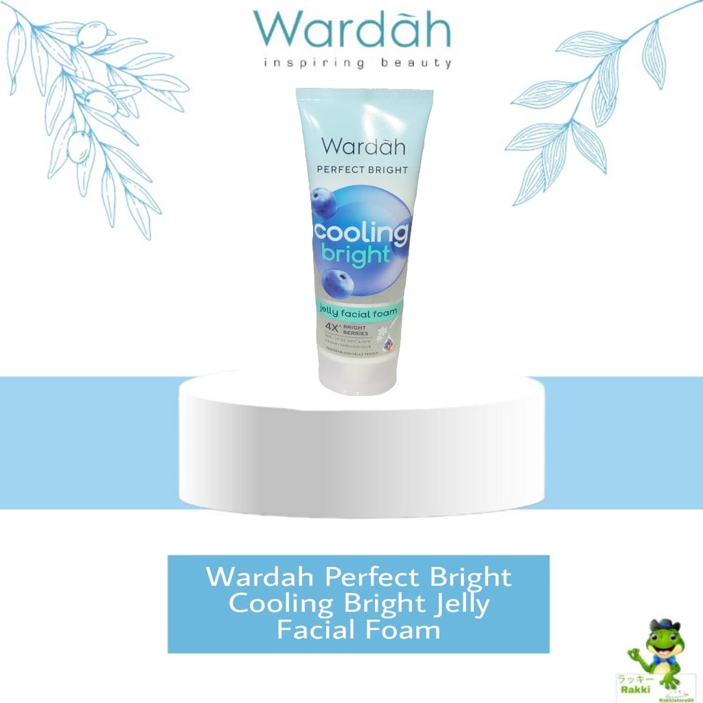 ❣️Rakkistore99❣️ Wardah Perfect Bright Cooling Bright Jelly Facial Foam 100ml