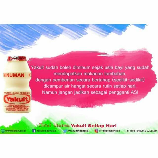 Paling Keren 12+ Gambar Poster Yakult Gani Gambar