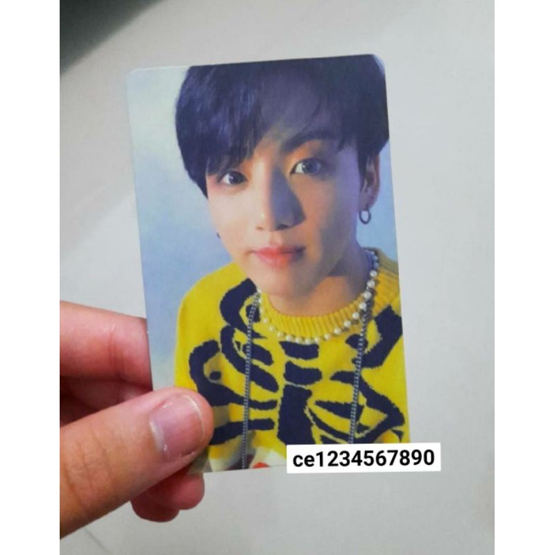 PC PHOTOCARD JUNGKOOK PERSONA 4