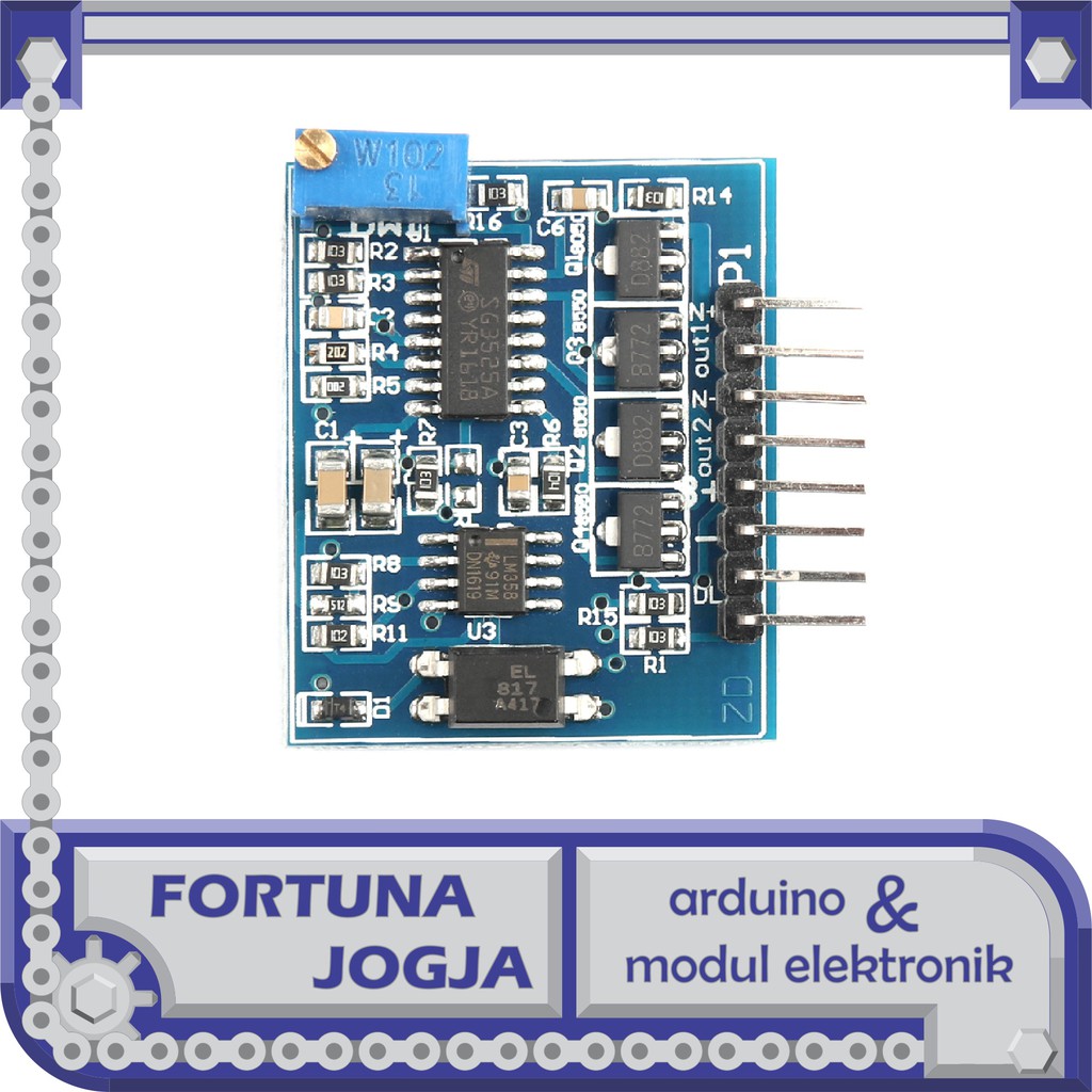Modul SG3525 LM358 PWM Based Inverter Driver Board