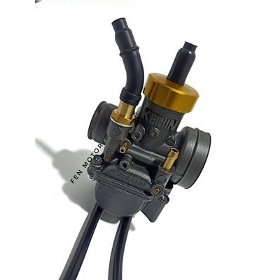 Karburator Keihin Pe28 -Black Series - Karburator Nsr Keihin Pe 28 Settingan Enteng Tutup Gold