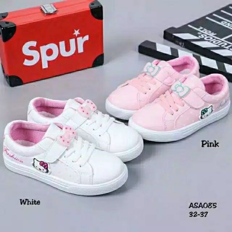 Sepatu Anak Sekolah / Sepatu Anak TK / Sepatu Anak SD / Sepatu Anak Hello Kitty COD