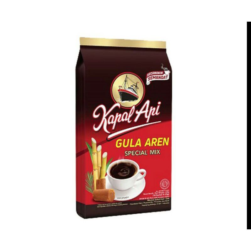 

BELI 5 GRATIS 1 !!! Kapal Api GULA AREN Special Mix Sachet| Kopi Sp Mix Gula Aren
