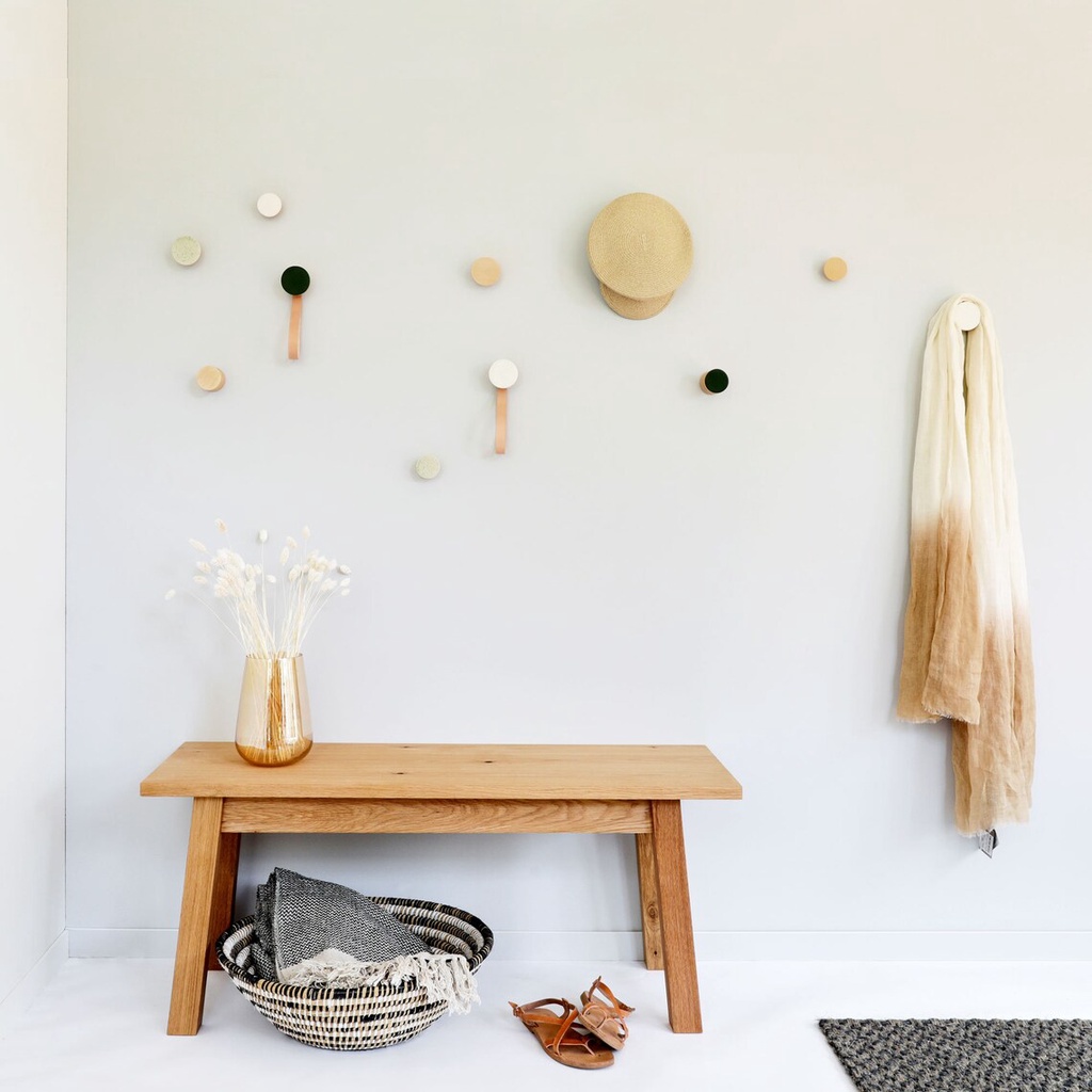 SOLID WOOD WALL HOOK | GANTUNGAN BAJU DINDING | GANTUNGAN HOOK |  KAPSTOK