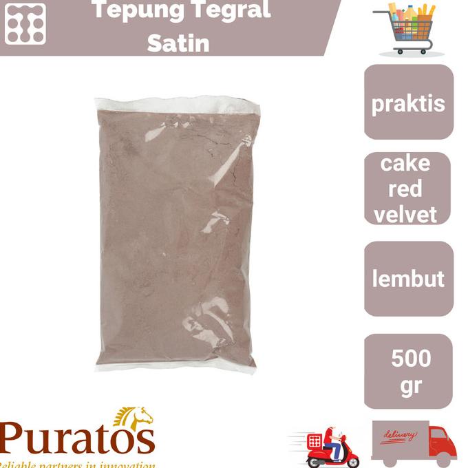 

[COD] Tepung Tegral Satin Red Velvet 500 Gr [COD]