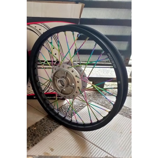VELG MEREK ROSSI 140 RING 17 TROMOL BELAKANG JARI JARI GRAND LAGENDA SUPRA X110 LAMA SUPRA FIT LAMA 