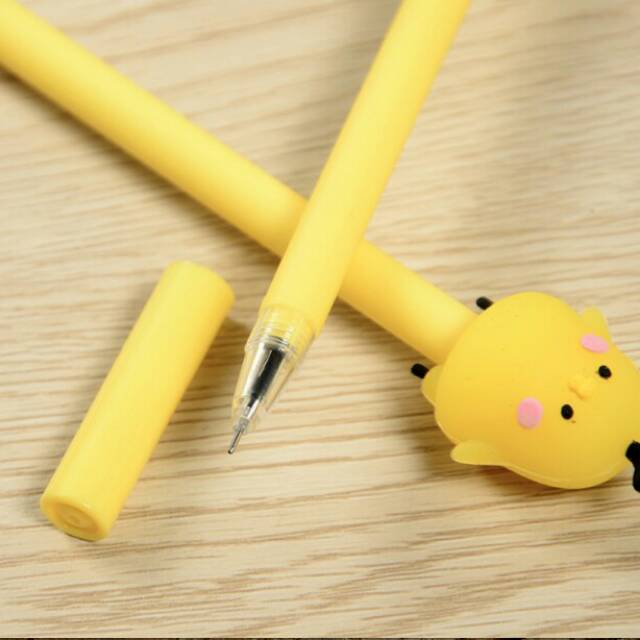 

Pulpen Gel Anak Ayam 0.5 mm - Kuning