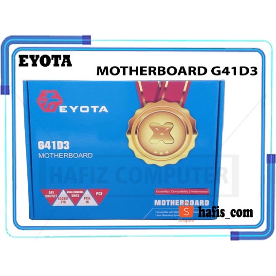 MOTHERBOARD EYOTA G41D3