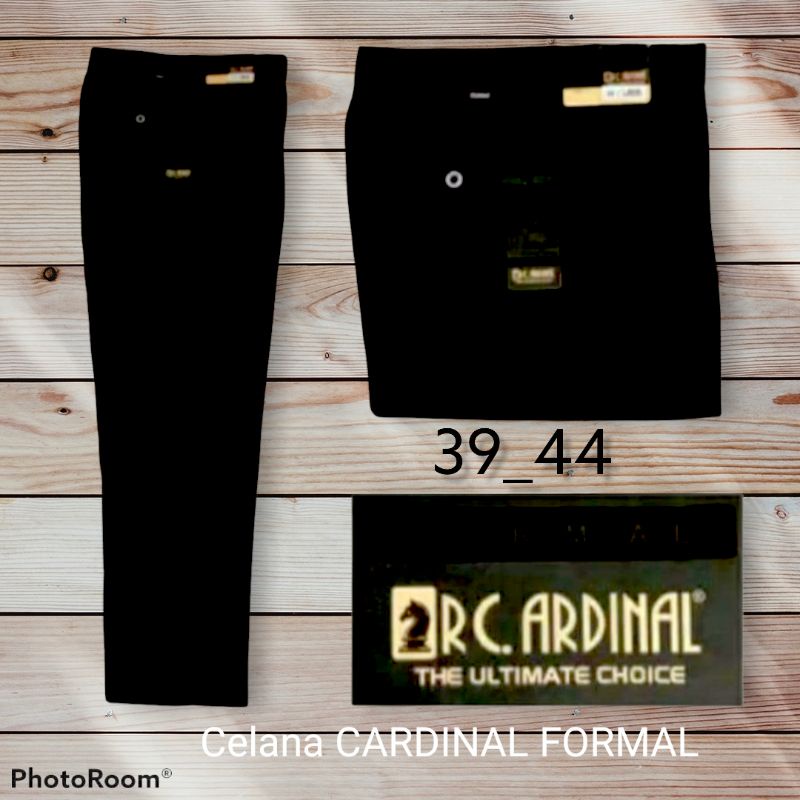 celana CARDINAL panjang_calana kerja pria hitam formal kantor size 27.38  big size jumbo 39_44