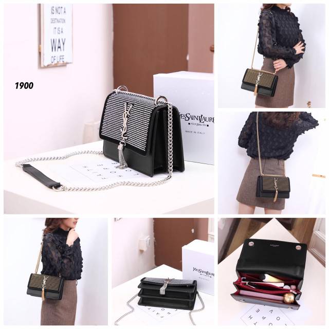 YSL SlingBag Swarovski 1900