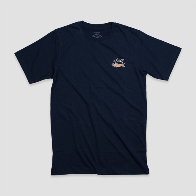 Ammossi T-Shirt Panthera Tigris - Navy