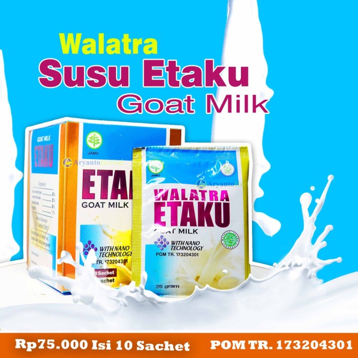 

Suplemen Susu Ibu Hamil dan Janin Etaku Susu Etaku Goat Milk