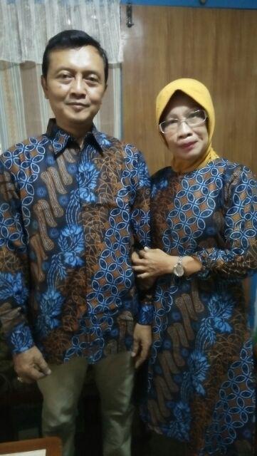 Seno Biru Maura Couple - Sania Ruffle Batik Couple Ori Ndoro Jowi Dnt Garansi Termurah Shopee Mera