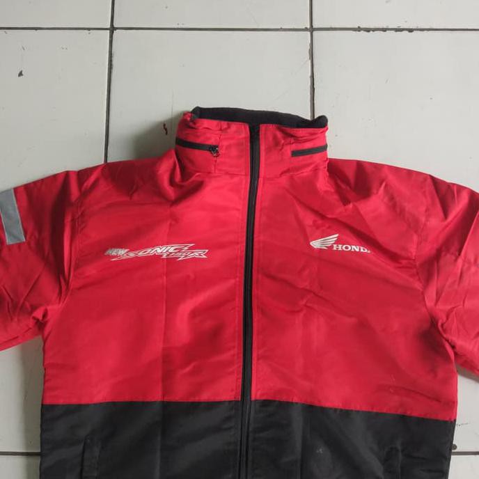 ✨ SUPPLIER JAKET PRIA MURAH✨ JAKET MOTOR HONDA ORIGINAL SONIC PREMIUM EKONOMIS