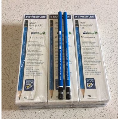 

BARU PENSIL STAEDLER 2B || PENSIL 2B STAEDLER LUMOGRAPH || PENSIL UJIAN ANAK SEKOLAH 2B
