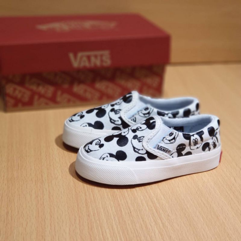 SEPATU VANS SLIP ON ANAK MICKEY SEPATU VANS ANAK LAKI LAKI PEREMPUAN SEPATU SLIP ON ANAK