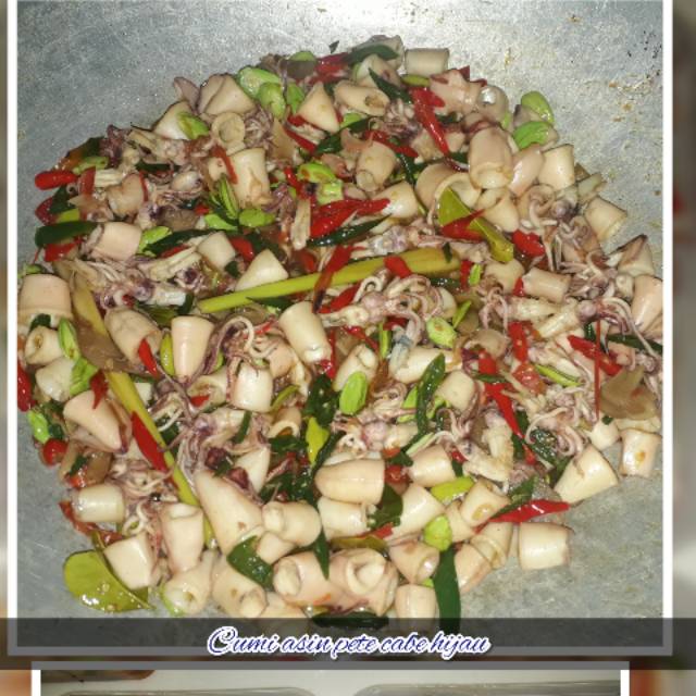 

cumi pete cabe hijau