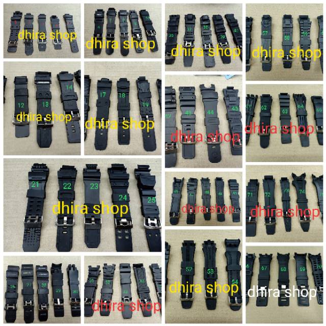 JUAL STRAP TALI JAM TANGAN QQ /Q&amp;Q TERLENGKAP /TERMURAH