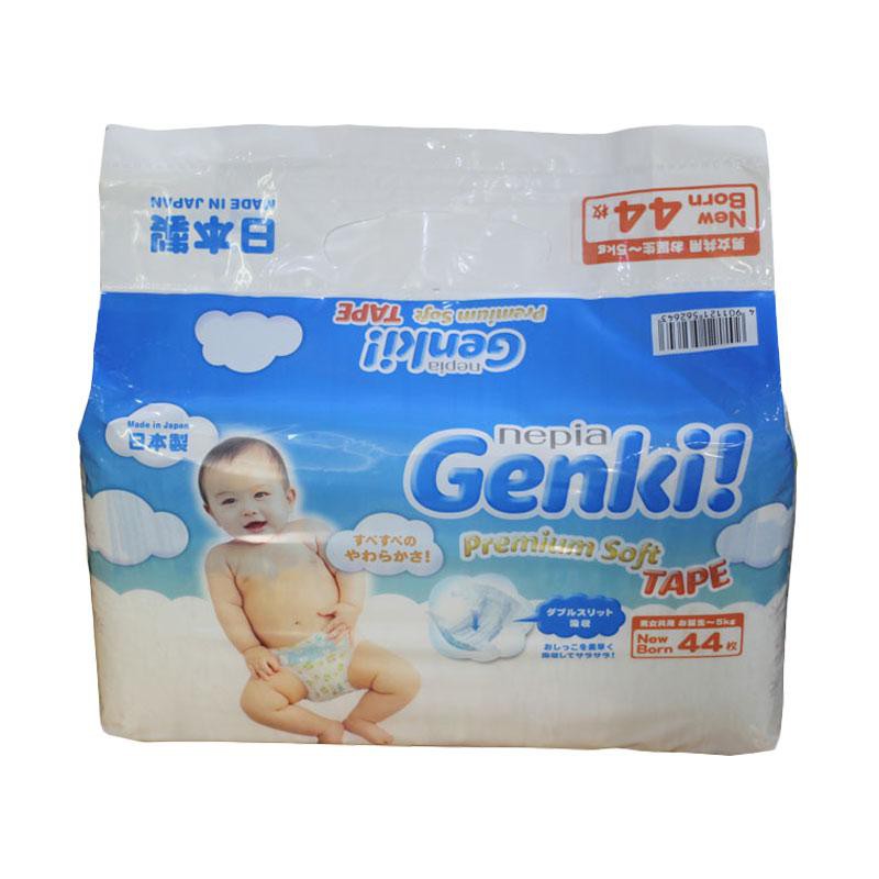 Nepia Genki Premium Tape NB44 - Popok Tipe Perekat