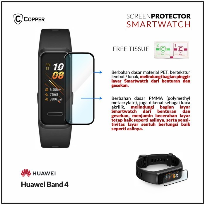 Copper Polymer Nano PMMA - Huawei Band 4