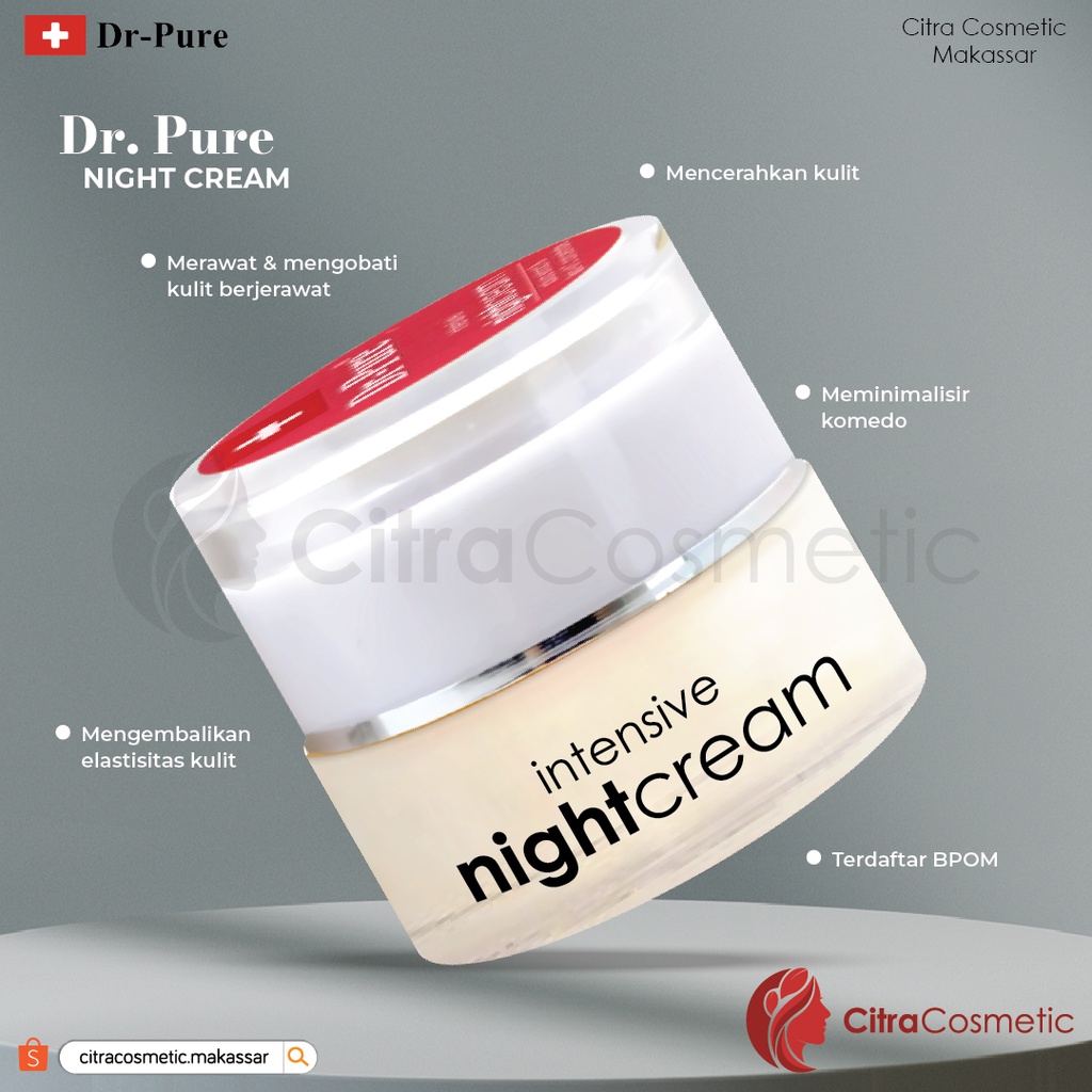 Dr Pure Day &amp; Night Cream  20 Gr