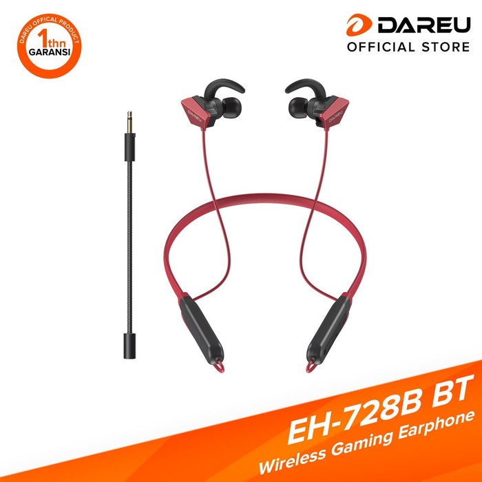 DAREU EH-728 Bluetooth Gaming Earphone Stereo Bass
