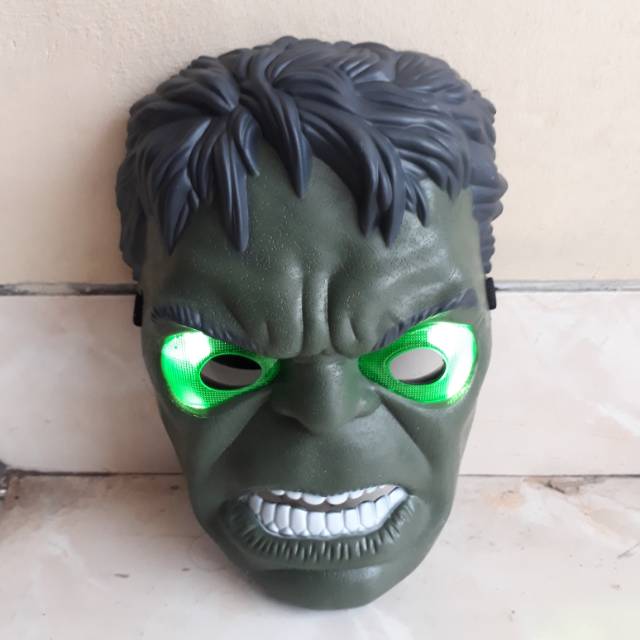 MAINAN TOPENG HULK - AVENGERS MASK ANAKA EDUKATIF - COSPLAY EDUKASI