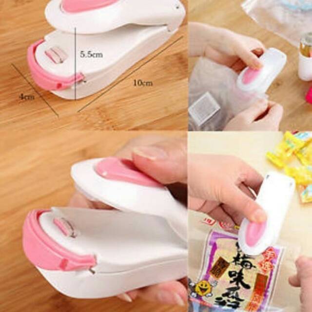 MINI HAND SEALER PLASTIK - SEALER PERAPAT PEMBUNGKUS MAKANAN