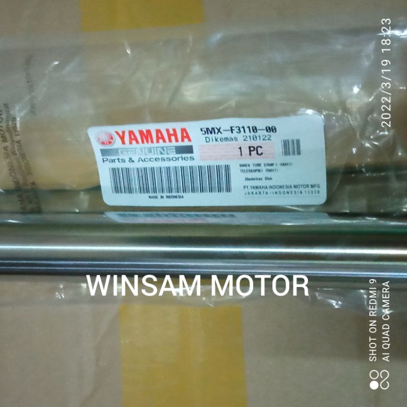 as Shock breaker depan Yamaha Nouvo asli Original Yamaha Genuien Parts YGP