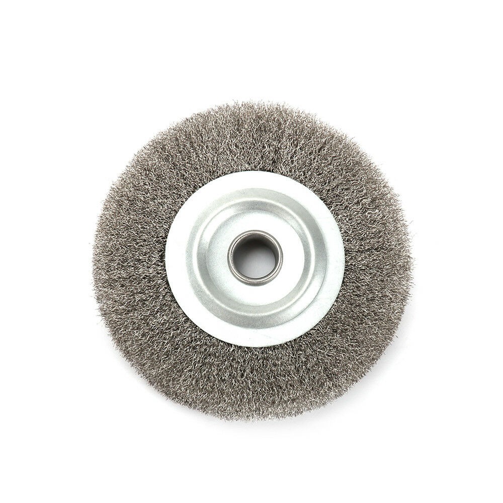 5 125mm Crimped Stainless Steel Wire Wheel Brush For Bench Grinder Rust Removal Shopee Indonesia 5 125mm Crimped Stainless Steel Wire Wheel Brush For Bench Grinder Rust Removal Shopee Indonesia