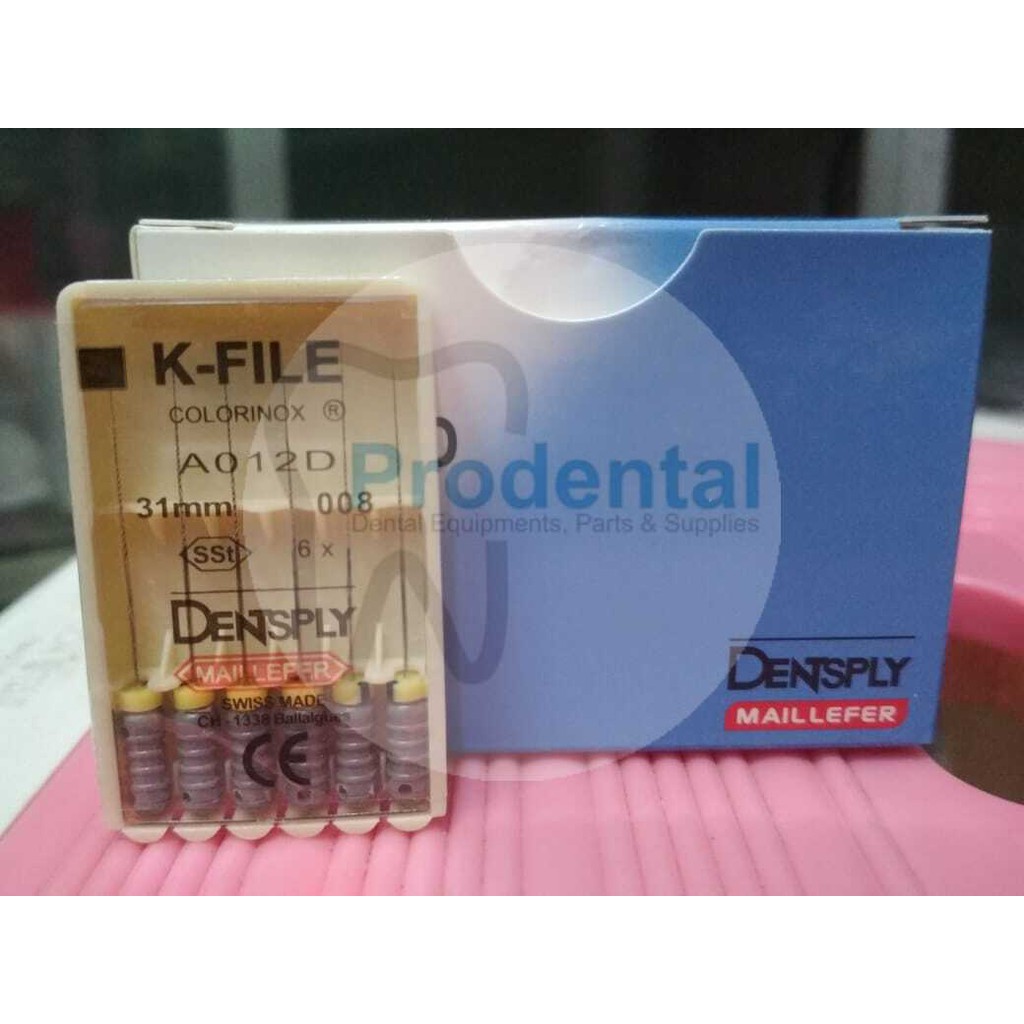 Dental kfile 31mm 08 / dental kfiles / kfile dentsply