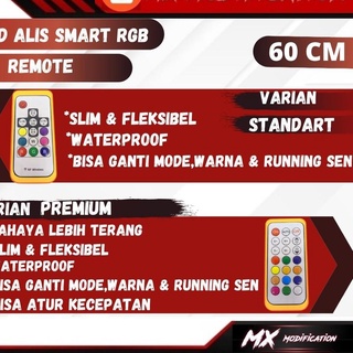 Jual LED ALIS SMART RGB 60 CM REMOTE RUNNING SEIN Shopee Indonesia