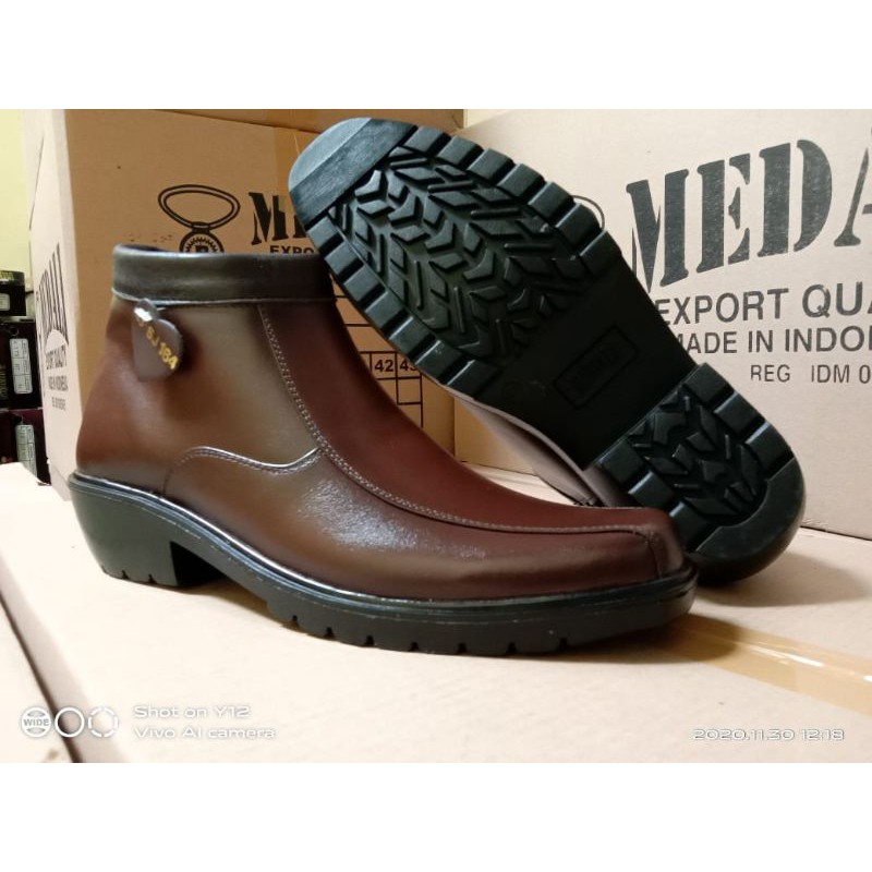 SEPATU KULIT PRIA MEDALI EXPORT QUALITY PDH/POLRI/TNI/SECURITY