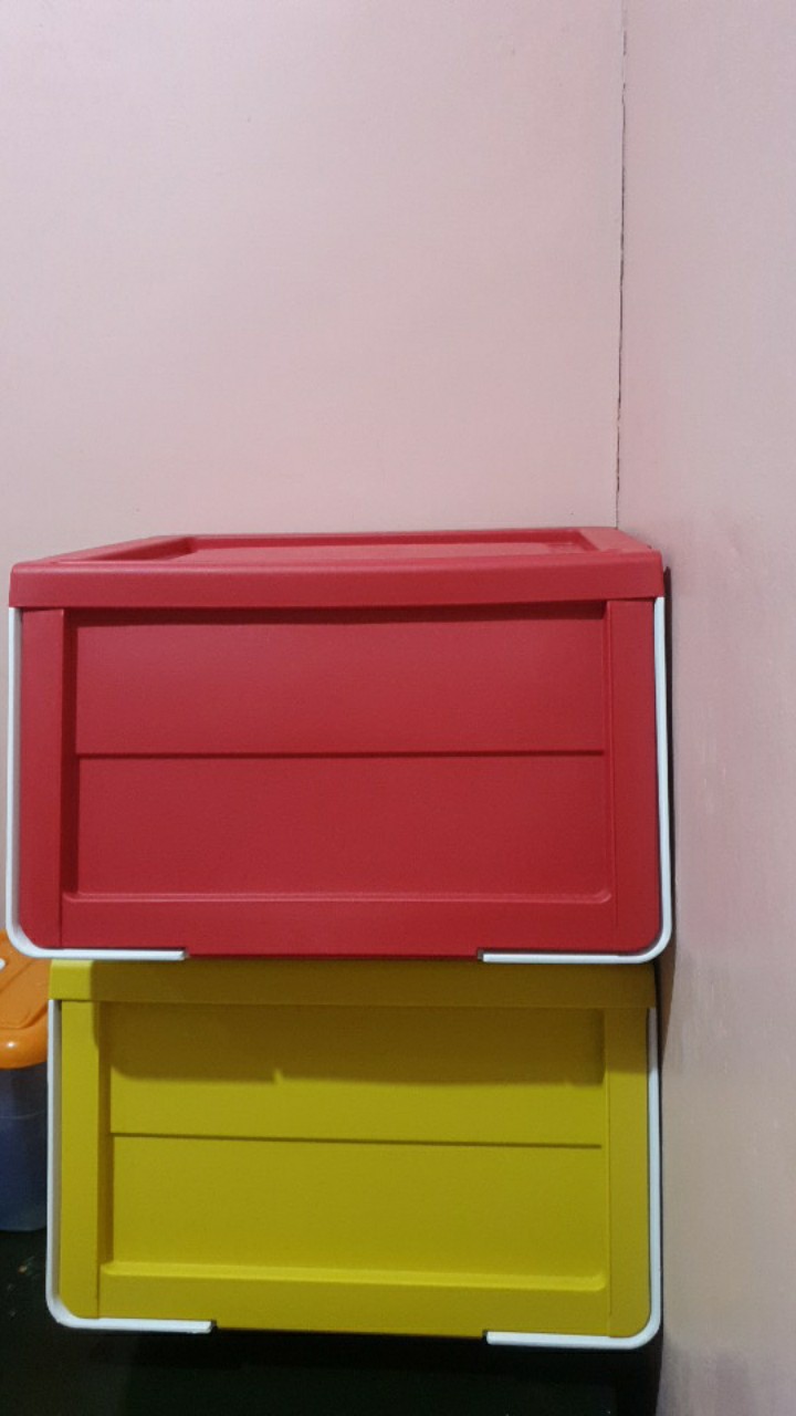 Grab & Gosend Rak Kotak Penyimpanan Olymplast Oss / Olymplast Storage Solution