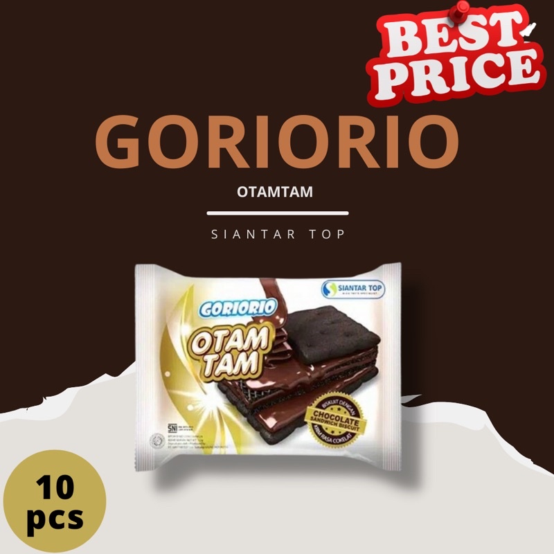 

Goriorio O Tam Tam isi 10 pcs Otamtam waffle cokelat coklat termurah