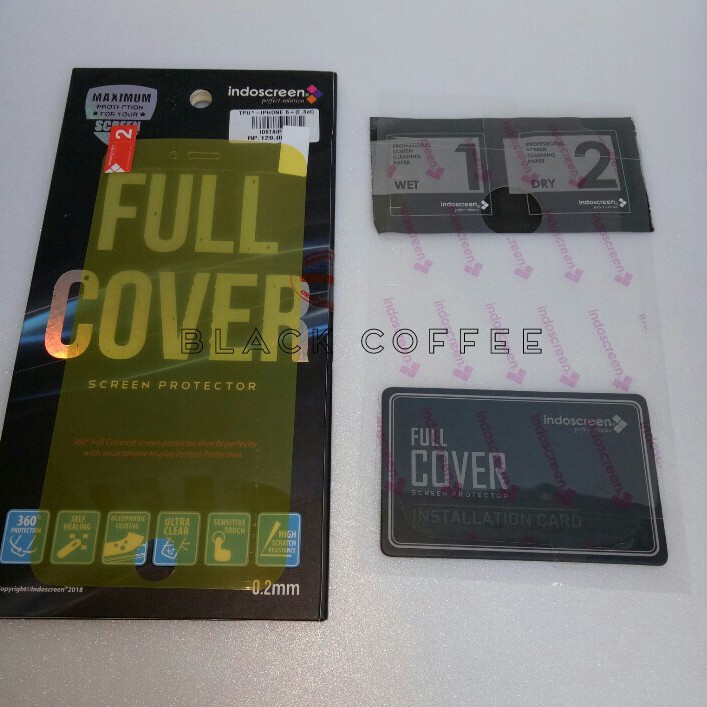 Anti gores full iPhone 6 plus screen protector indoscreen full cover